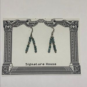 Light green Jade dangle earrings